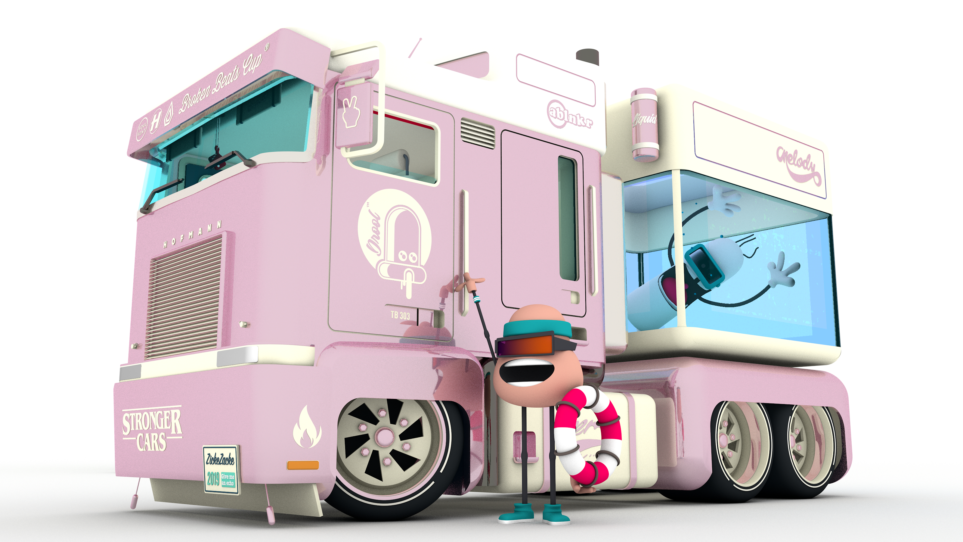 Truck 3D Visualisierung